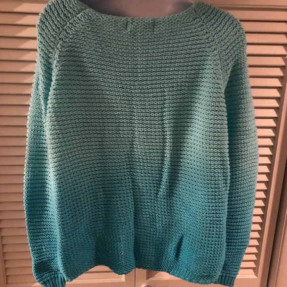 Hollister blue ombré sweater. - Picture 3 of 4